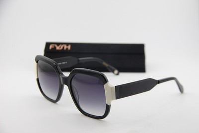 NEW FYSH 2133 S400 BLACK WHITE GRADIENT AUTHENTIC SUNGLASSES 54-19