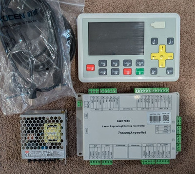 USA CAN Seller   Trocen Anywells AWC708C LITE Laser Controller DSP Kit - Mint
