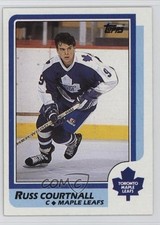 1986-87 Topps Russ Courtnall #174 qh5