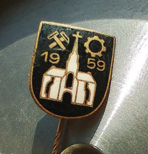 Alte ANSTECKNADEL Fußball - Borussia Neunkirchen 1959 Saarland - DFB Pokal Essen