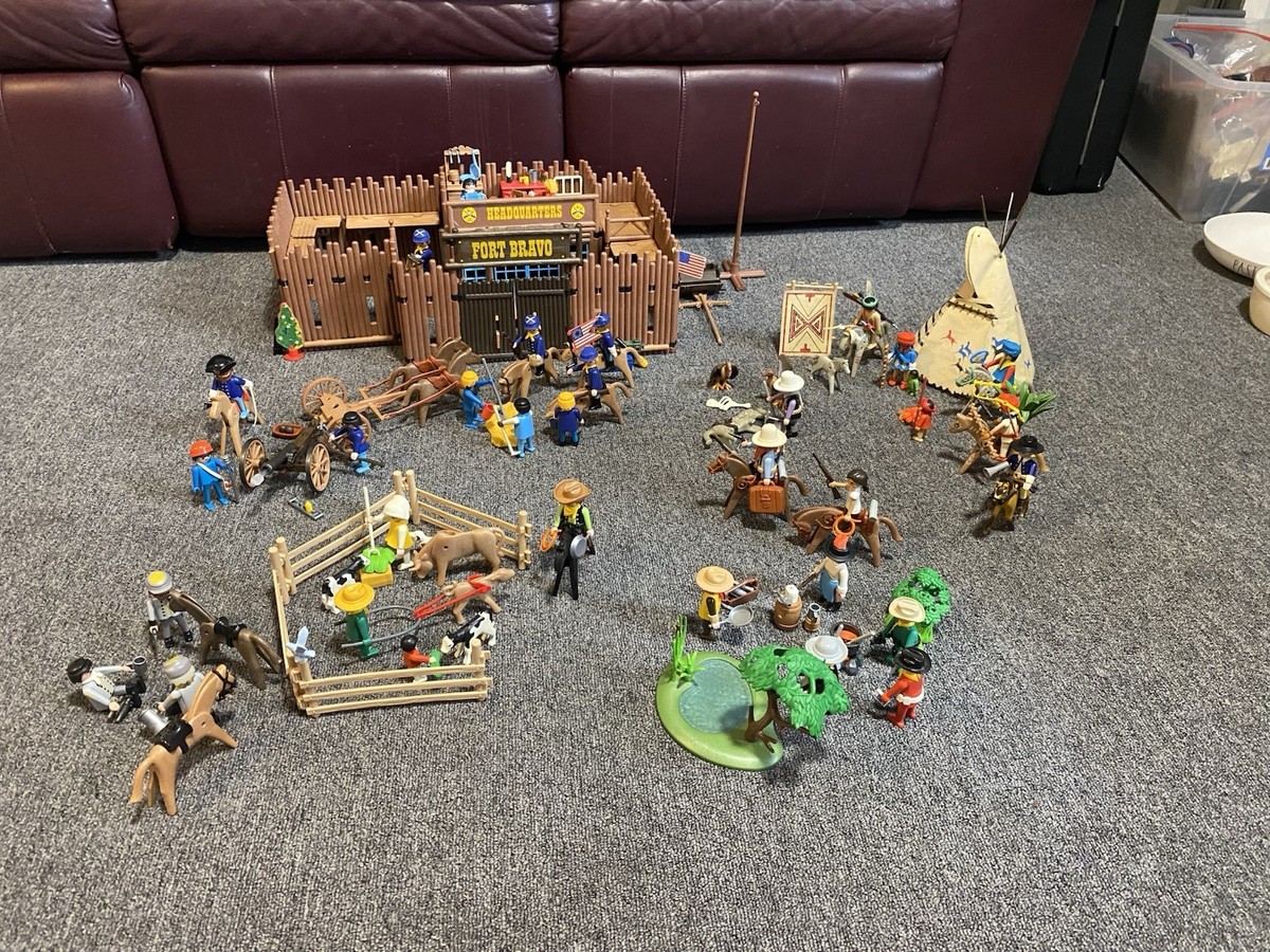 Cowboys Playmobil Native American Camp Playmobil Western Fort