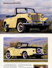 1948 WILLYS JEEPSTER RESTORATION 6 PG ARTICLE