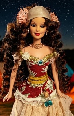 Esme - Bohemian Traveler Gypsy Ooak Barbie Doll