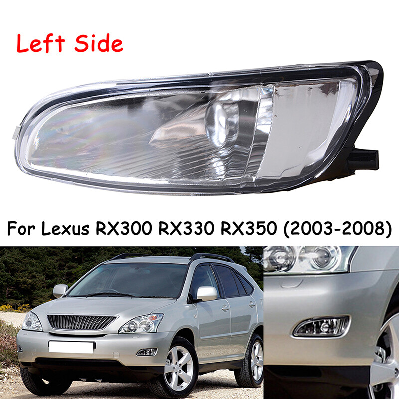 Fog Lights For Lexus RX300 RX330 RX350 2003-2008 Front Bumper