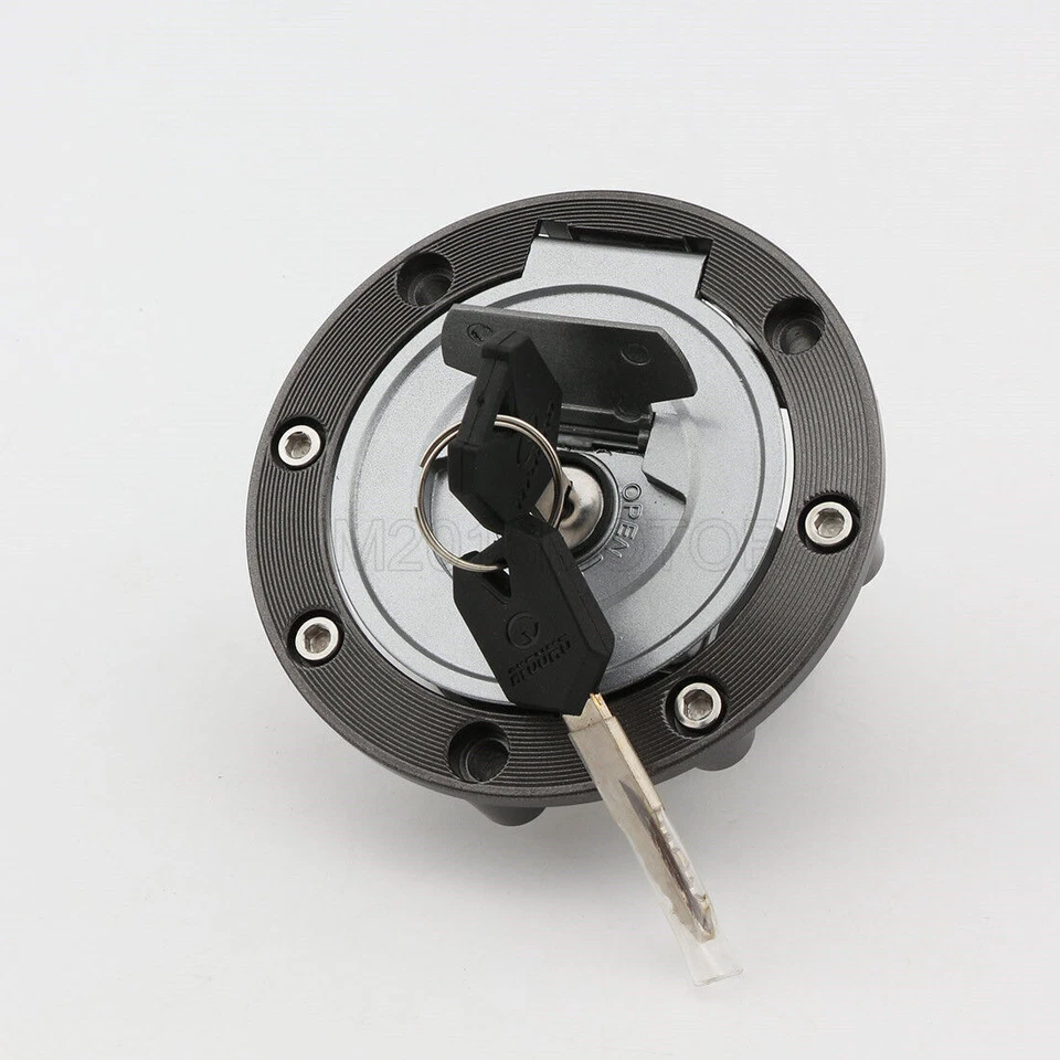Juego de bloqueo de tapa de gas interruptor de encendido para Yamaha YZF R6 2003-2005 Foto 3 de 4