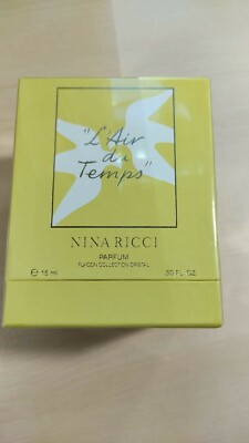 Parfum - Flakon Collection Cristal Lalique 15 ml '' L'Air du Temps '' Nina Ricci