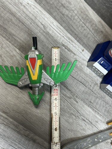 Vintage 1999 Bandai Power Rangers Deluxe Lost Galaxy Megazord con spada e uccellino D5 - Foto 4 di 10