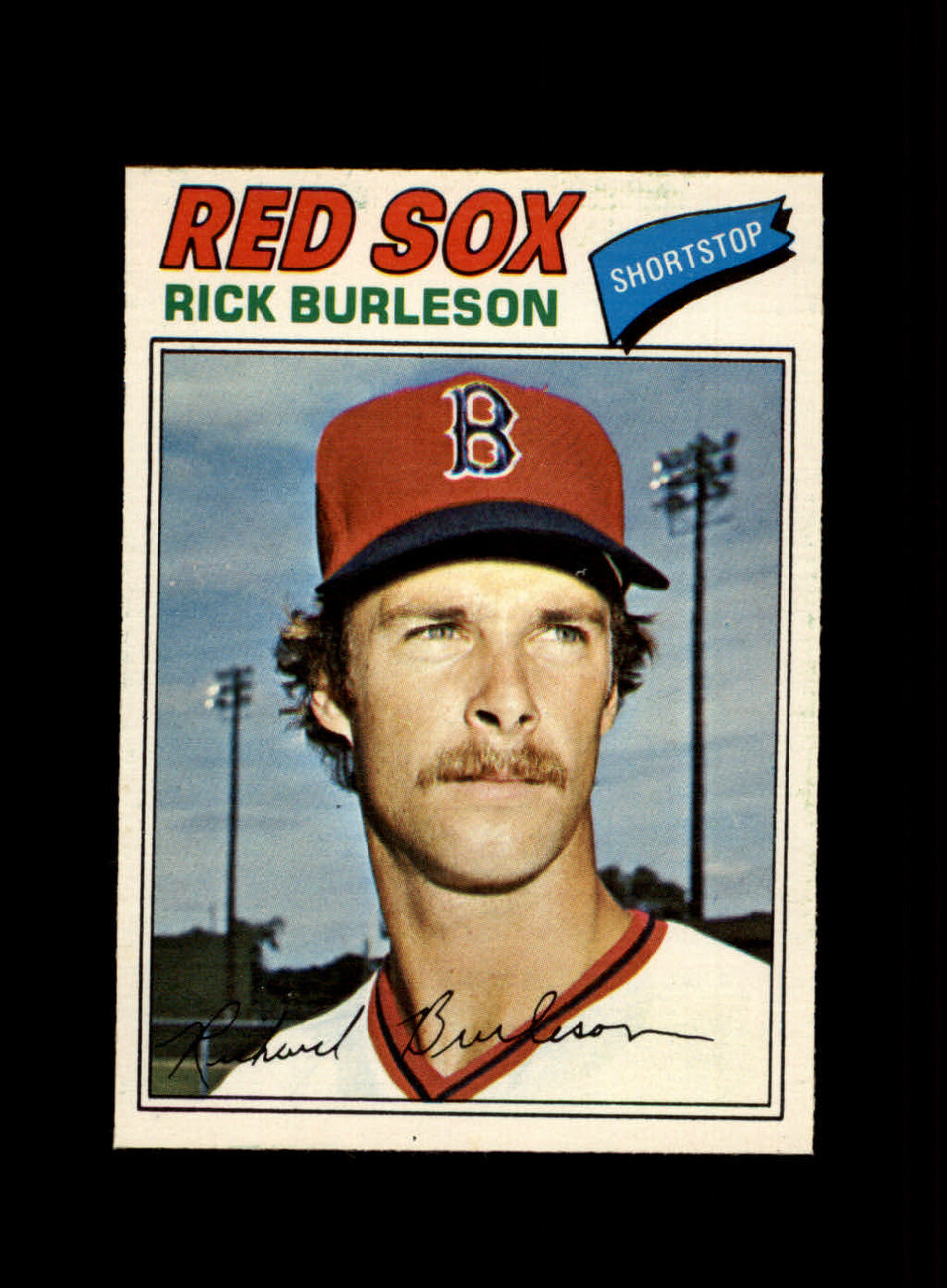 1977 RICK BURLESON O-PEE-CHEE #237 RED SOX *0648