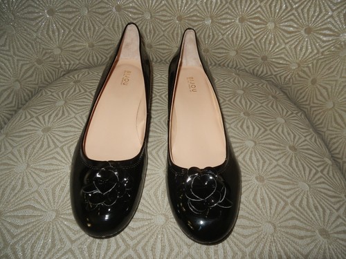 BIJOU by A J Valenci Women's Black Patent 2" Low Heel Pumps 9.5M #953583 NWOB - Picture 8 of 12
