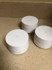Google US Nest WiFi Router - Snow - Pack of 3