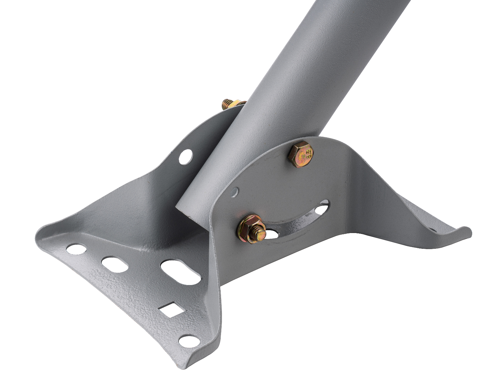 J Pole Antenna Satellite Dish Mount Adjustable Mast for Roof Balcony