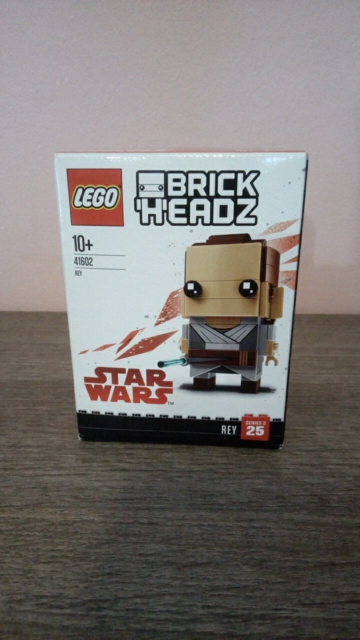 Lego 41602 Brick Headz Star Wars - Rey Nuovo
