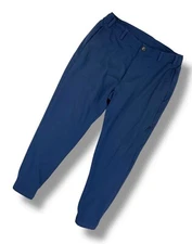 MACK WELDON 'Radius Flex Jogger' Mens Pant Medium Blue Chino Stretch Tech Casual