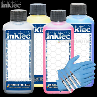 1000Ml InkTec Pigment Ink Refill For HP 903 907 BK Y M C Cartridge