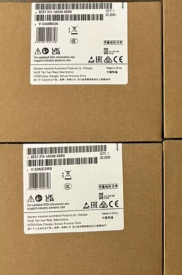 New Siemens 6ES7215-1AG40-0XB0 6ES7 215-1AG40-0XB0 SIMATIC S7-1200 CPU 1215C #A