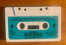 Worlds of Wonder Teddy Ruxpin Lost in Boggley Woods Cassette Tape