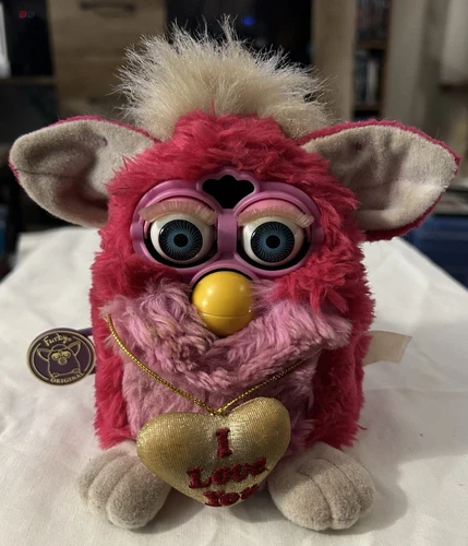 Furby Rare Vintage 1998 Valentines Day Special Limited Edition Hasbro Tiger 