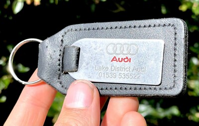 Audi Lake District Autoschlüsselring Schlüsselanhänger Schlüsselanhängsel Schlüsselring
