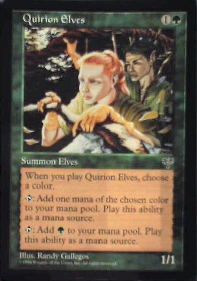 Quirion Elves - Mirage: #234, Magic: The Gathering Lp R112