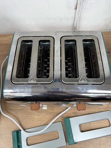 Swan Nordic Pine Green 4 Slice Toaster - Picture 4 of 5