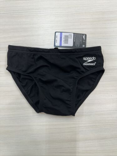 Speedo Boy's Endurance Youth Brief 8805011001 Team Black Size 26 Train III - Picture 3 of 4