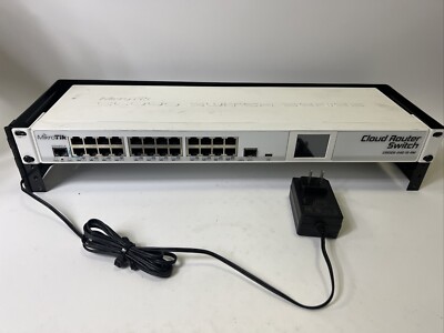 MikroTik Cloud Router Switch CRS125-24G-15-RM-24 Port MikroTik Cloud Router Switch CRS125-24G-15-RM-24 Port
