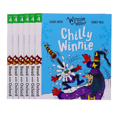 英語絵本 Read with Oxford Winnie and Wilbur Read With Oxford: Winnie and Wilbur 6 Books Set Level Stage