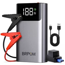 4000A Car Jump Starter Power Bank Pack 12V LCD Battery Booster USB Charger