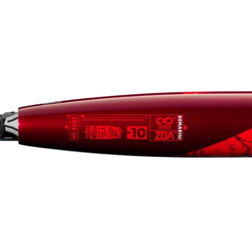 DeMarini ZOA Drop 10 USSSA Baseball Bat: WBD2466010 (29 In. 19 Oz.) - Picture 4 of 7