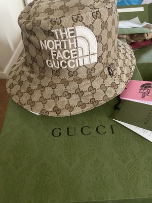 The North Face X Gucci Exclusive Collaboration Bucket Hat M 57 58cm Ebay