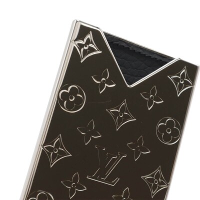 ルイ・ヴィトン メタルカードケース R96427 LOUIS VUITTON R96427 Monogram Metal Card holder Pass Case