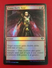 1x Temur Battle Rage | FOIL | Commander Masters | MTG Magic Cards