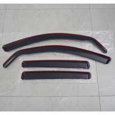For 11-19 BMW 1 Series F20 5 Door Hatchback Wind Rain Sun Deflectors Tinted 4Pcs