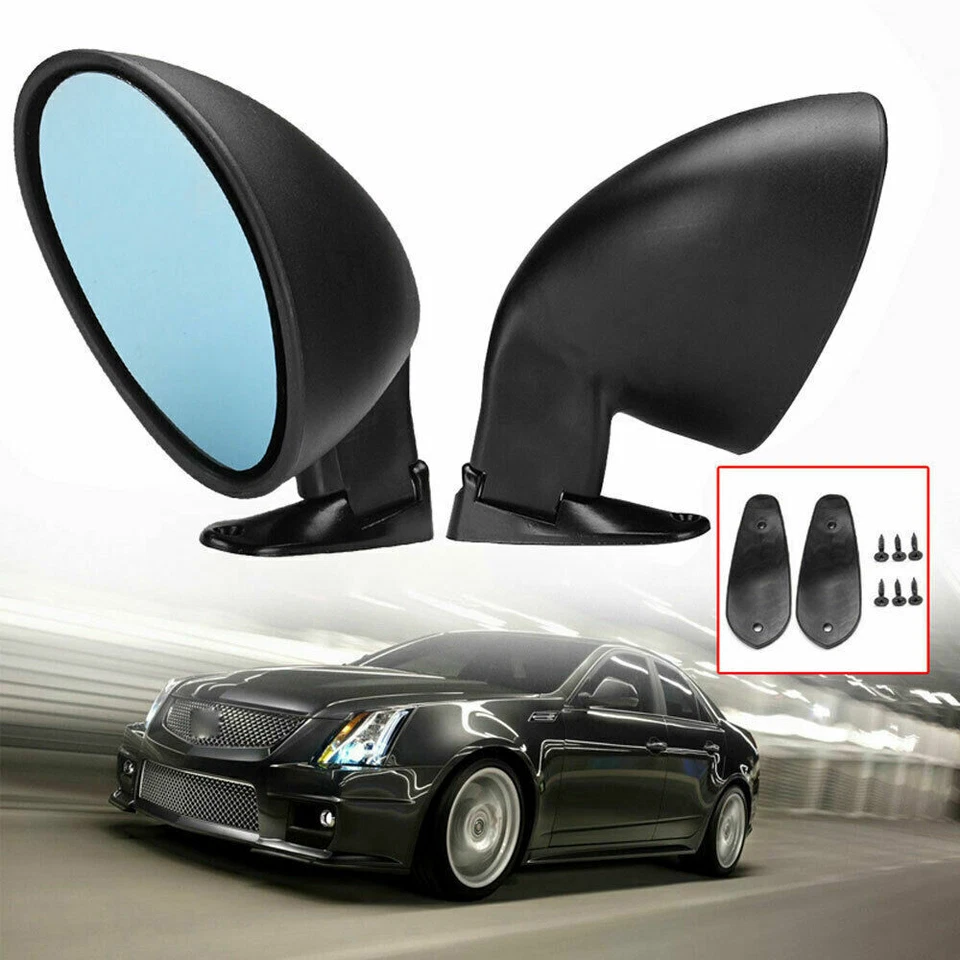 Пара California классический стиль двери крыло боковое зеркало Hot Rod мышцы автомобиля универсальный - Изображение 3 из 4