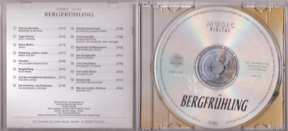 Bergfrühling (CD 2001) - Bild 3 von 3