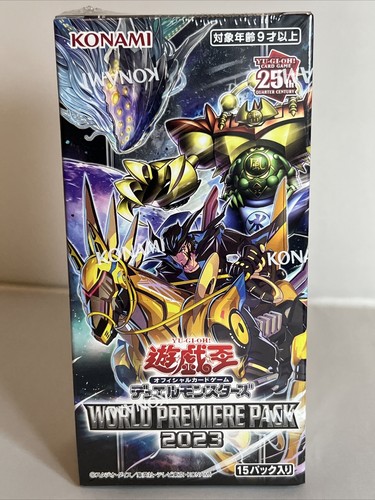 SEALED Konami Yu-Gi-Oh! OCG WORLD PREMIERE PACK 2023 Booster Pack Box TCG JAPAN