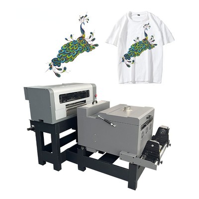  40cm DTF Printing Machine with 2 head xp600 printer for all material