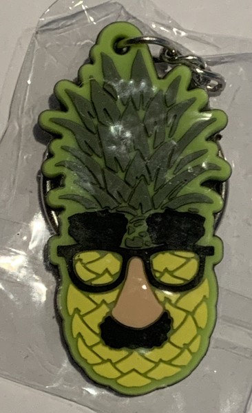 LIDL Food Market - Vasos de piña Bigote LOL Divertido Llavero Llavero