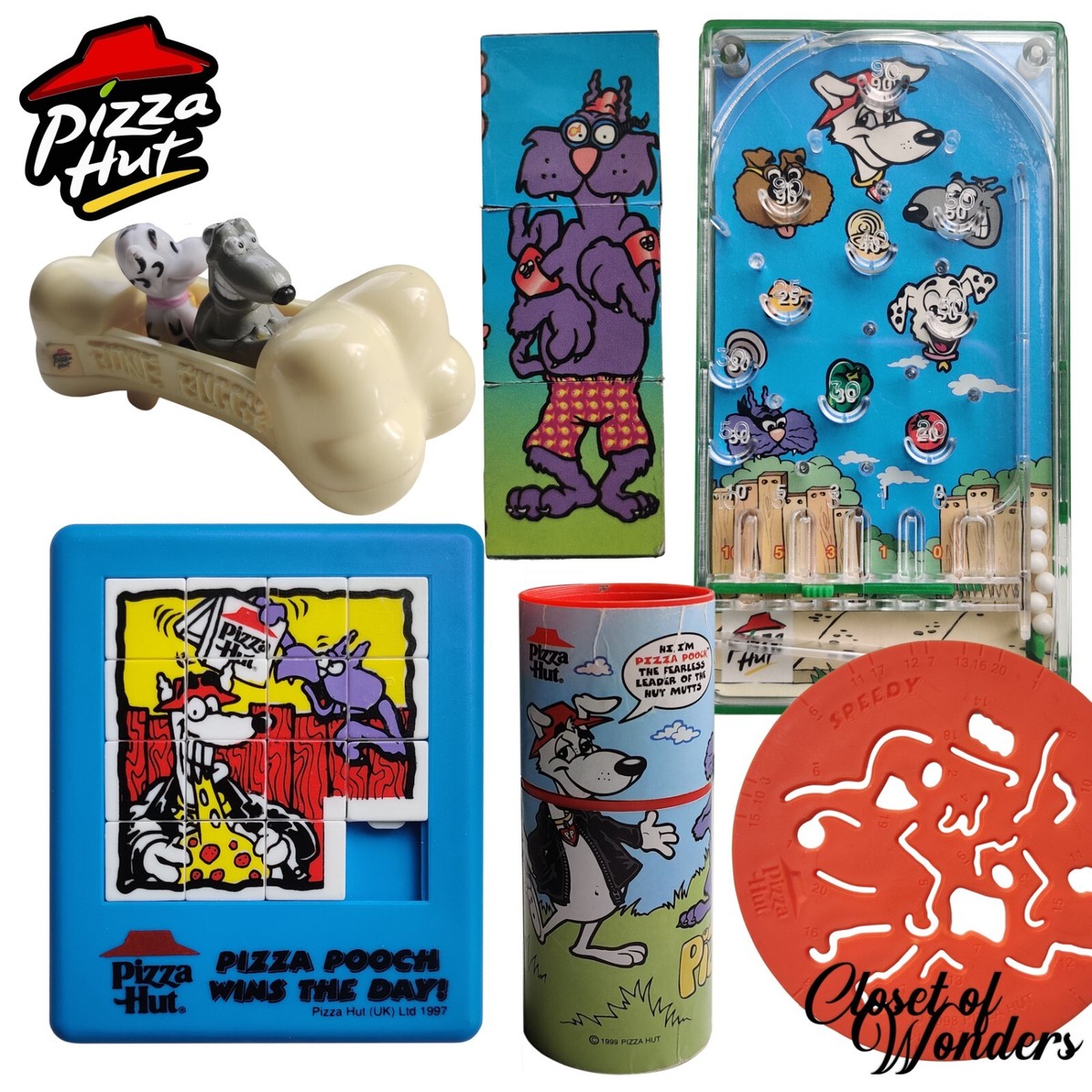Pizza Pooch and the Hut Mutt Toys