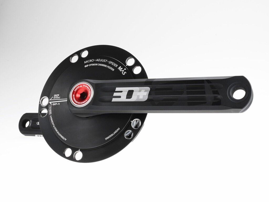Rotor 3D+ InPower Road 175mm Power Meter Crank 130BCD MAS Rotor 3D+ InPower Road 175mm Power Meter Crank 130BCD MAS