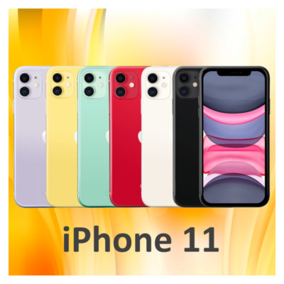 Apple iPhone 11 64GB 128GB Unlocked Verizon At&t T-Mobile Smartphone