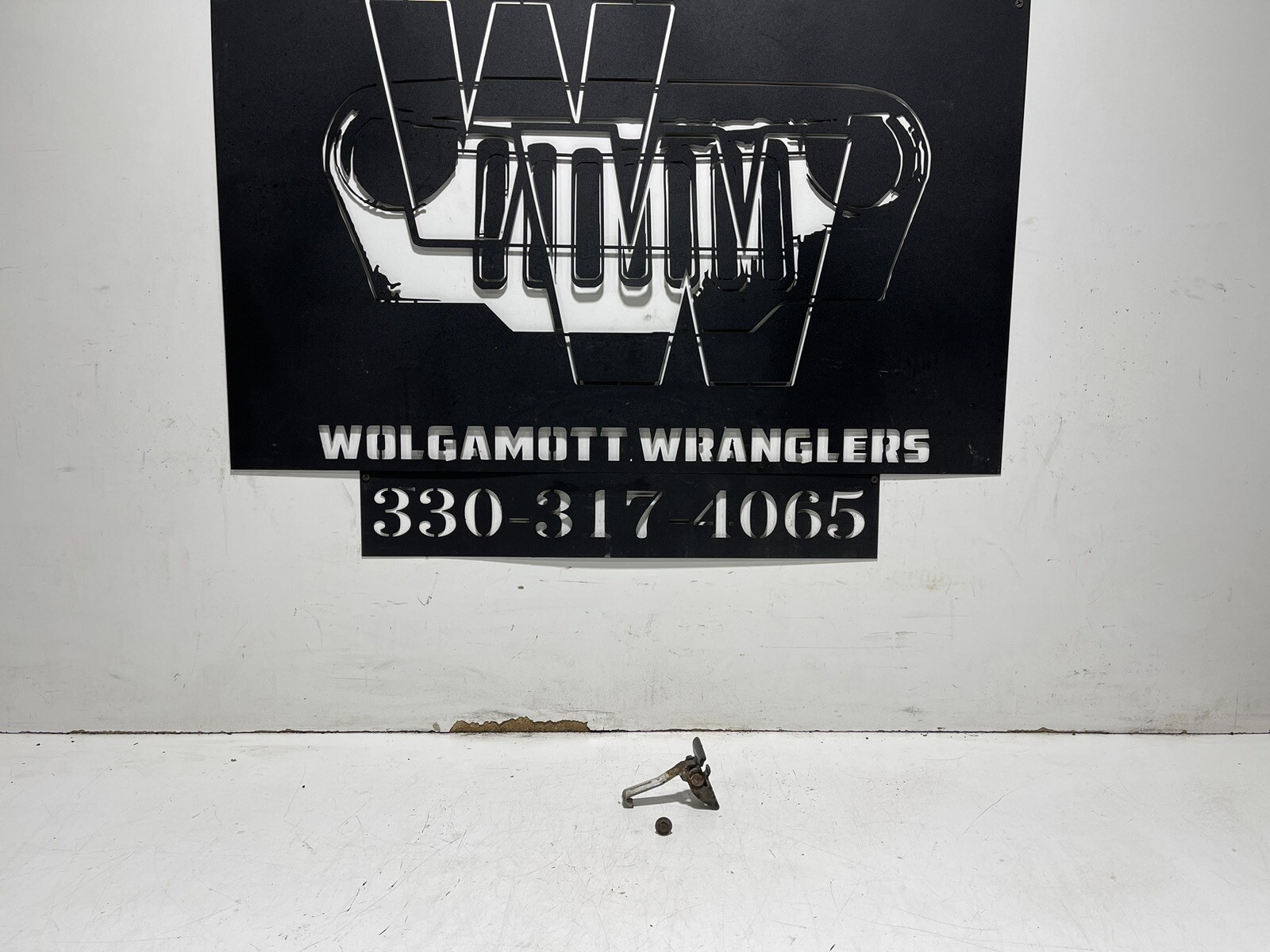 97-06 Jeep Wrangler TJ Grille Hood Safety Secondary Catch Latch w/ BOLT CC 2DD