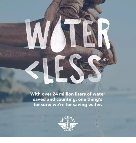 Docker Workday Straight Fit Khaki Moisture Wicking Pants for Men