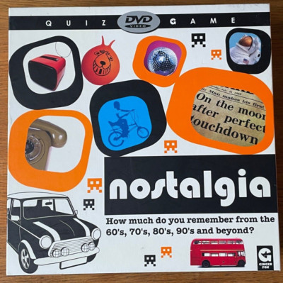 NOSTALGIE DVD VIDEO FAMILIENQUIZSPIEL - Von Ginger Fox - Neu