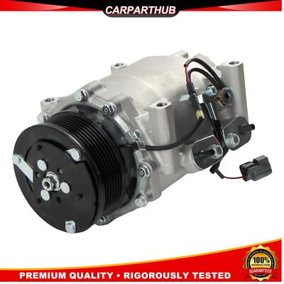 Compresor De Aire Acondicionado Para Honda CR-V 2.4L 2002-2006 - Reemplazo Directo, 12V, R134a
