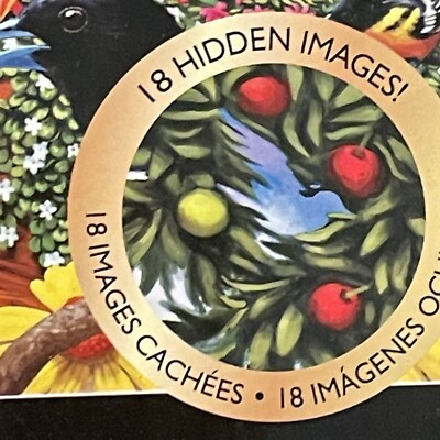 Buffalo Games Hidden Birds 1000 Piece Jigsaw Puzzle - Includes Bonus Poster - View #9