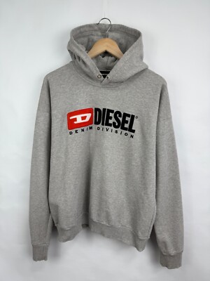 🇺🇸 Vintage Y2K Diesel Classic Hoodie Retro Rare Hype size M