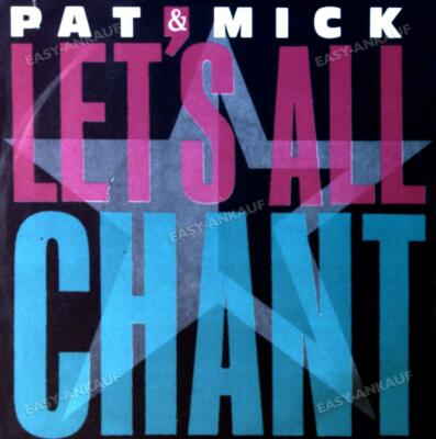 Pat & Mick - Let's All Chant 7in 1988 (VG/VG) .