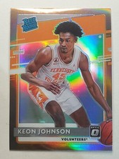2021-22 Panini Chronicles Draft Picks Bronze #206 Keon Johnson/Donruss Optic