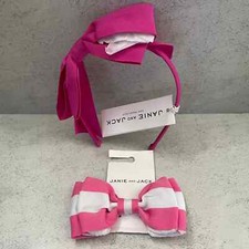Janie and Jack Toddler Girl Headband and Bow Set